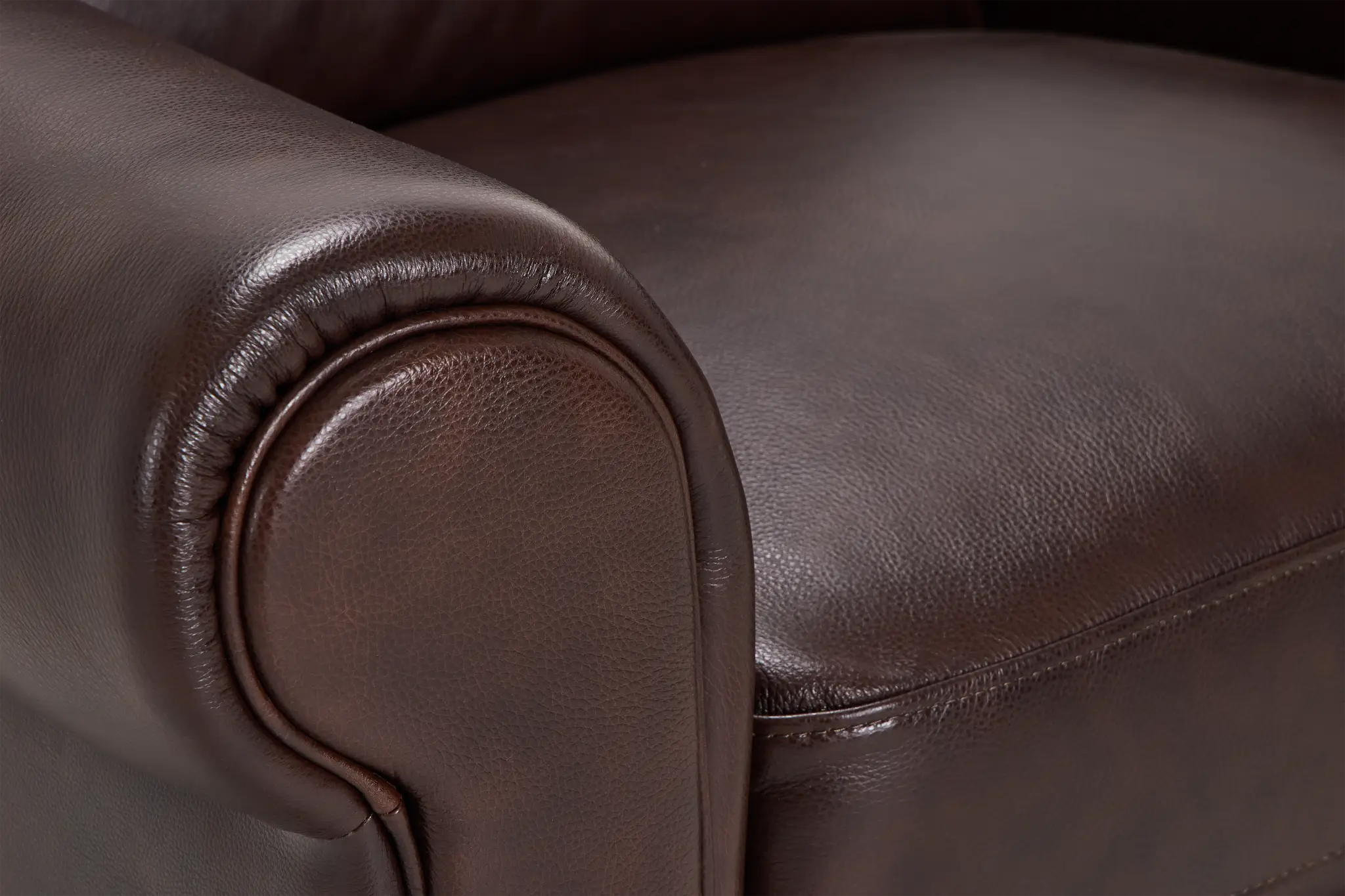 Lincoln Medium Brown Lthr/vinyl Chair Lincoln Medium Brown Lthr/vinyl Chair