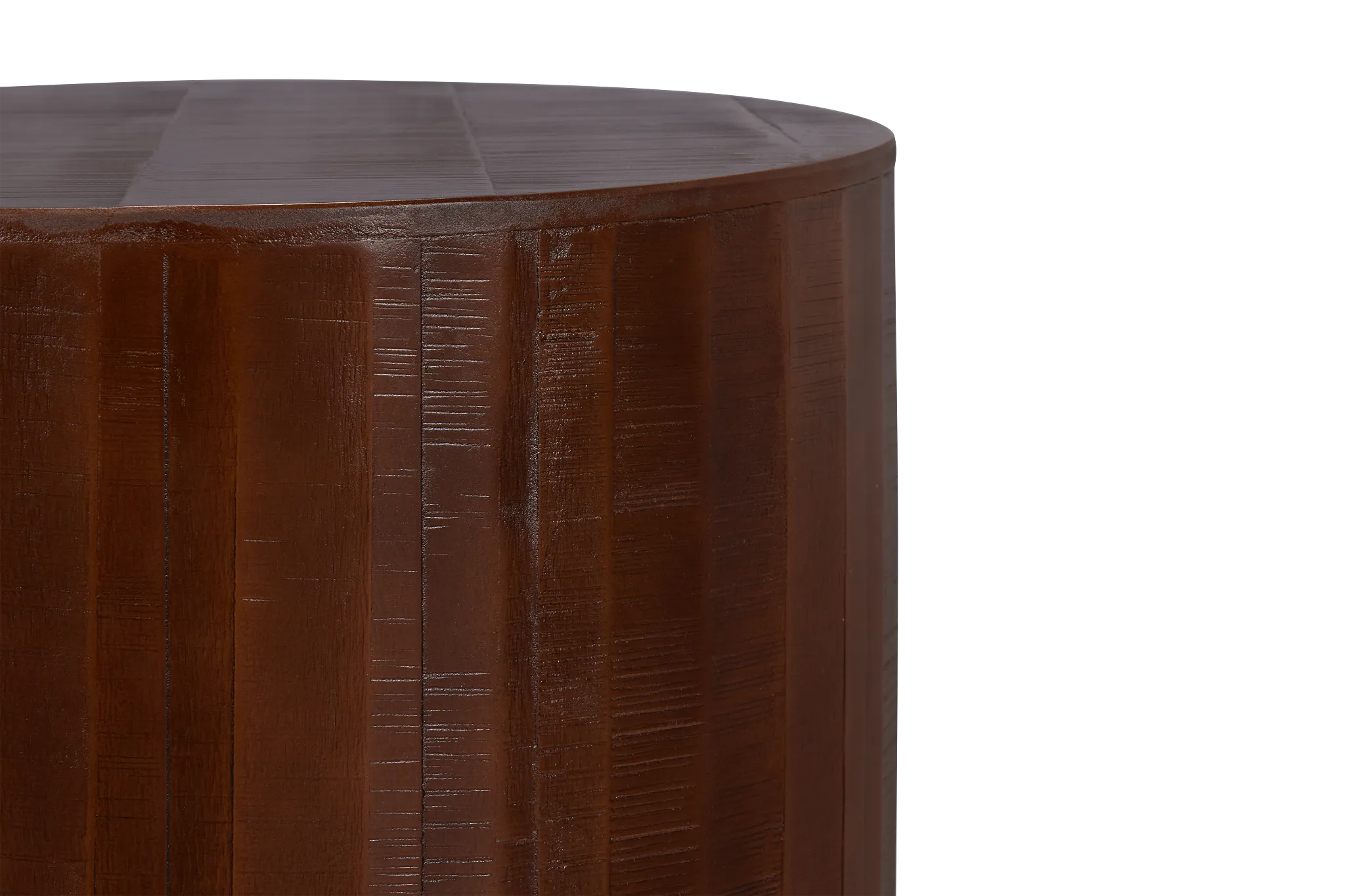Branson Mid Tone Round End Table