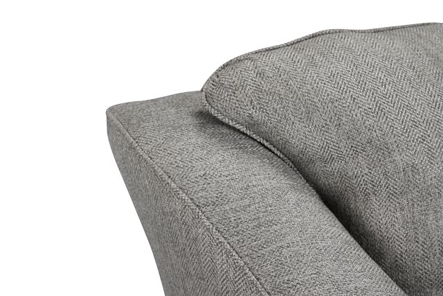 Avery Dark Gray Fabric Chair