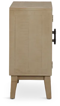 Capulin Gray Two-door Cabinet