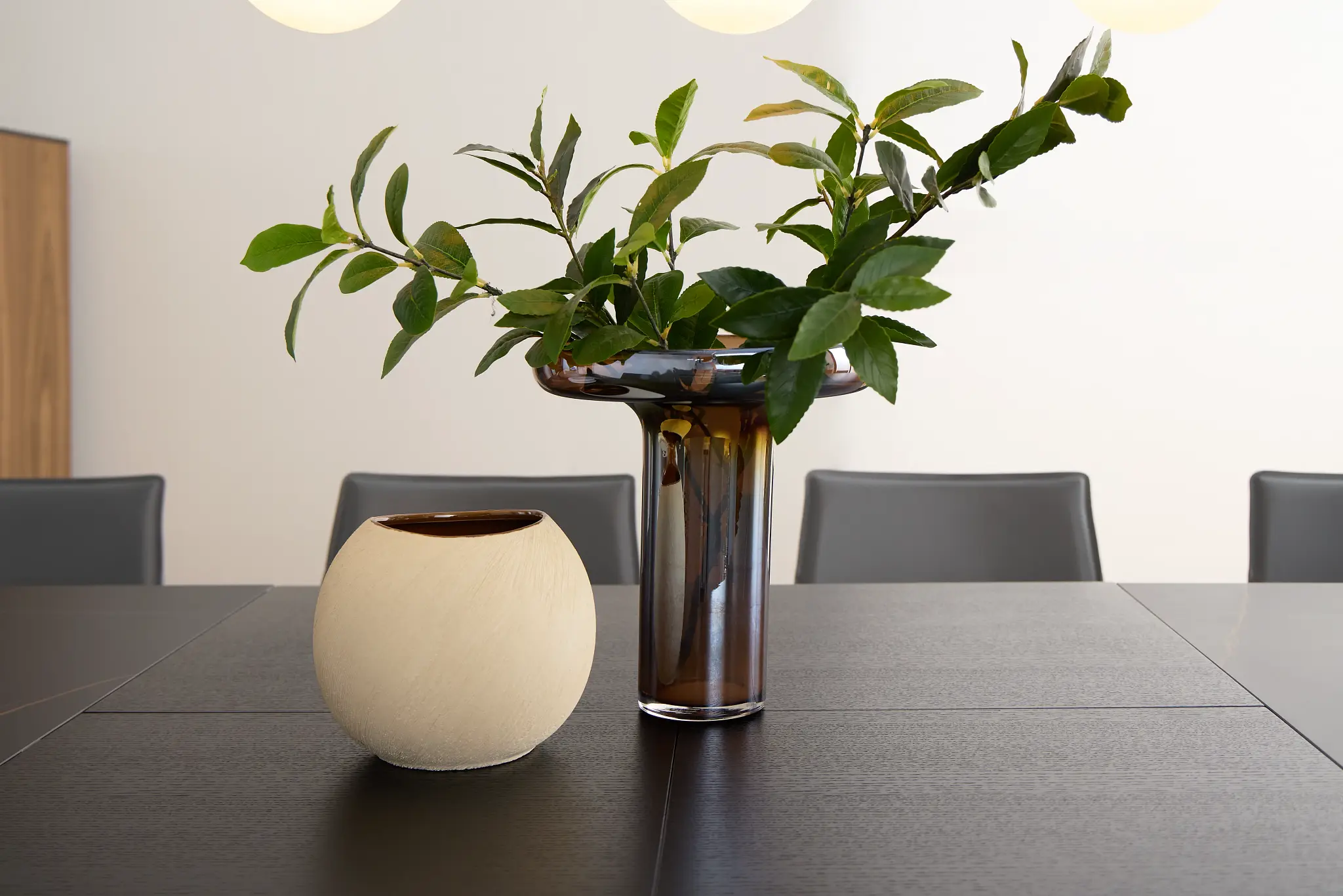 Clio Brown Large Vase Clio Brown Large Vase