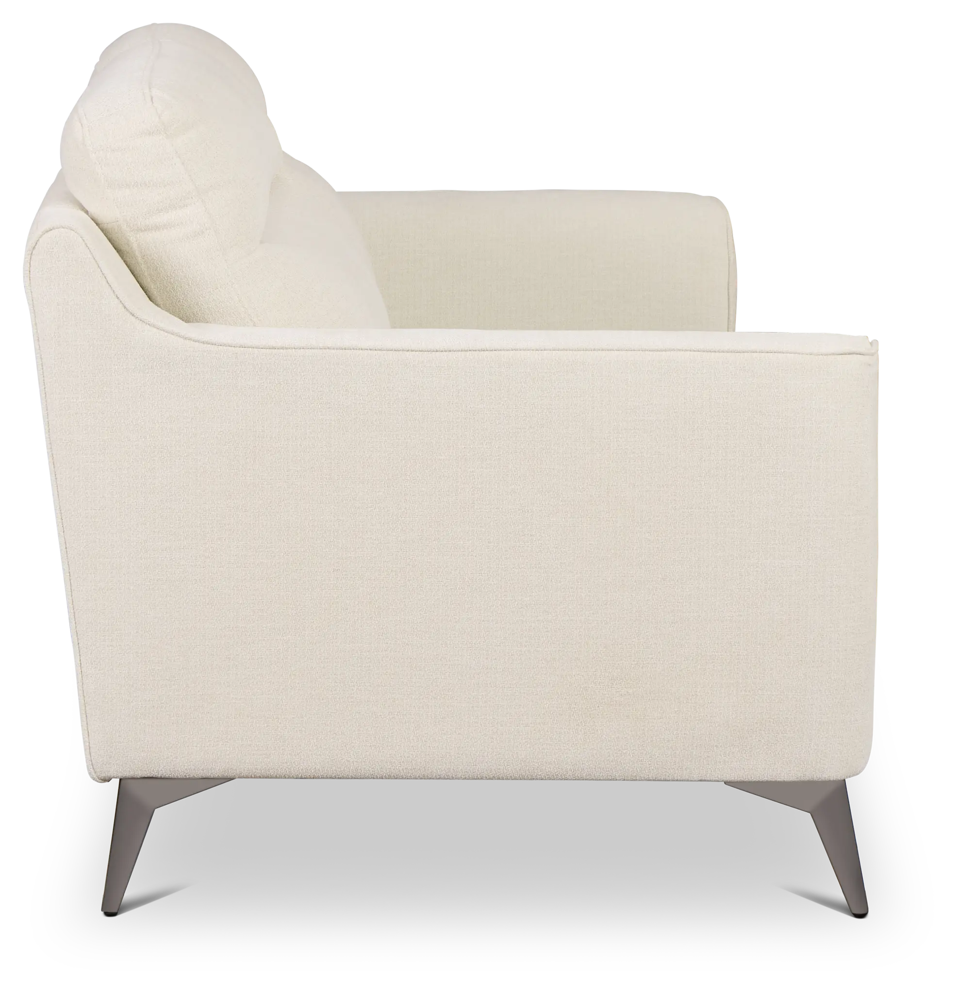 Talia Light Beige Fabric Loveseat Talia Light Beige Fabric Loveseat
