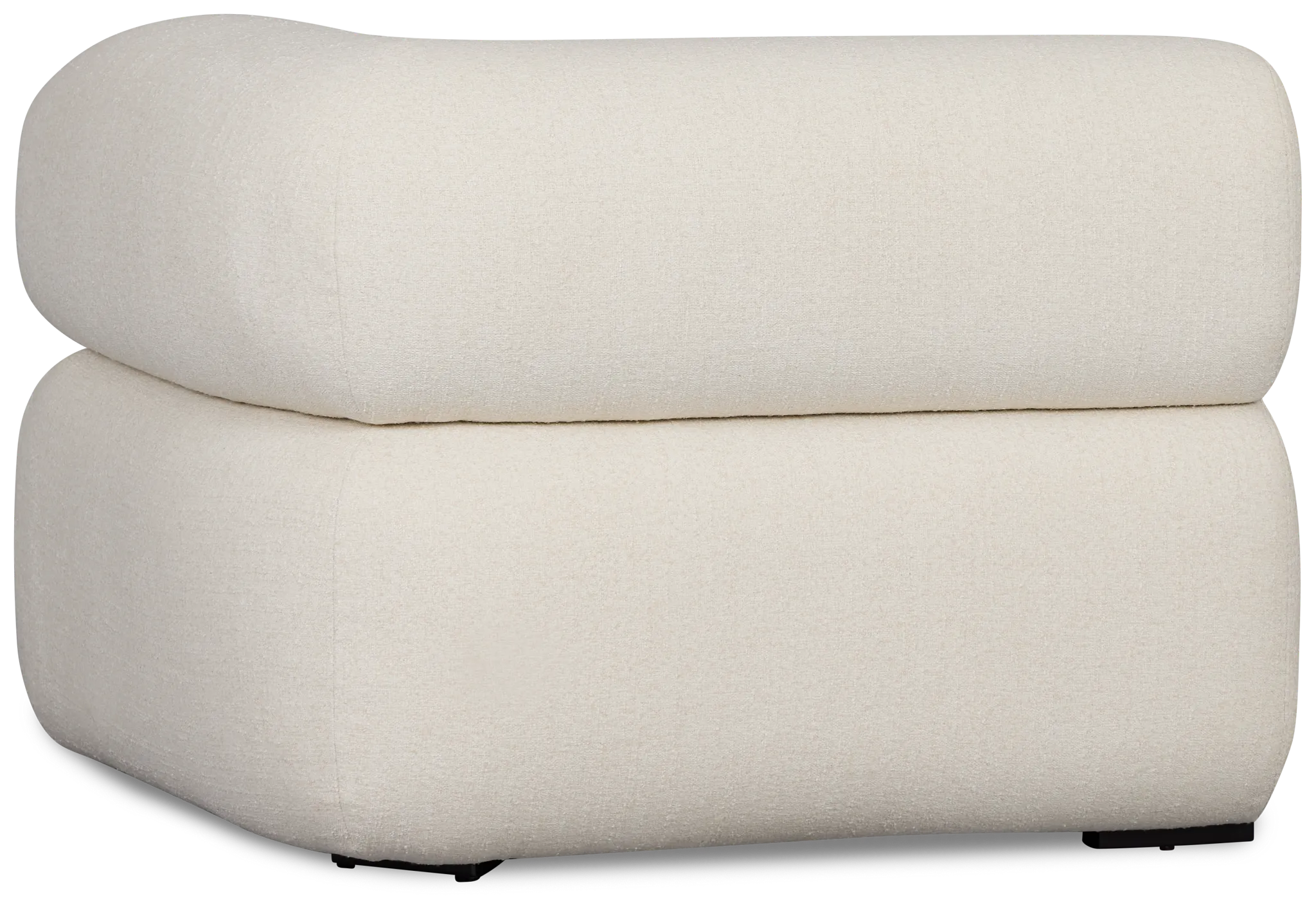 Celeste Light Beige Fabric Right Chair