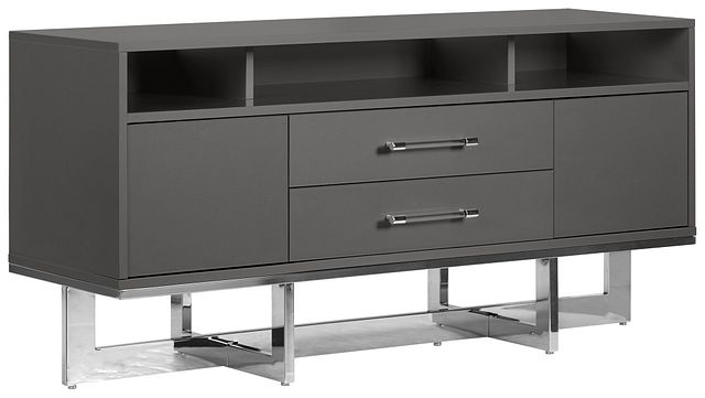 Cortina Gray Tv Stand