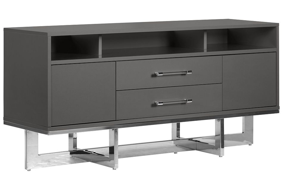 Cortina Gray Tv Stand