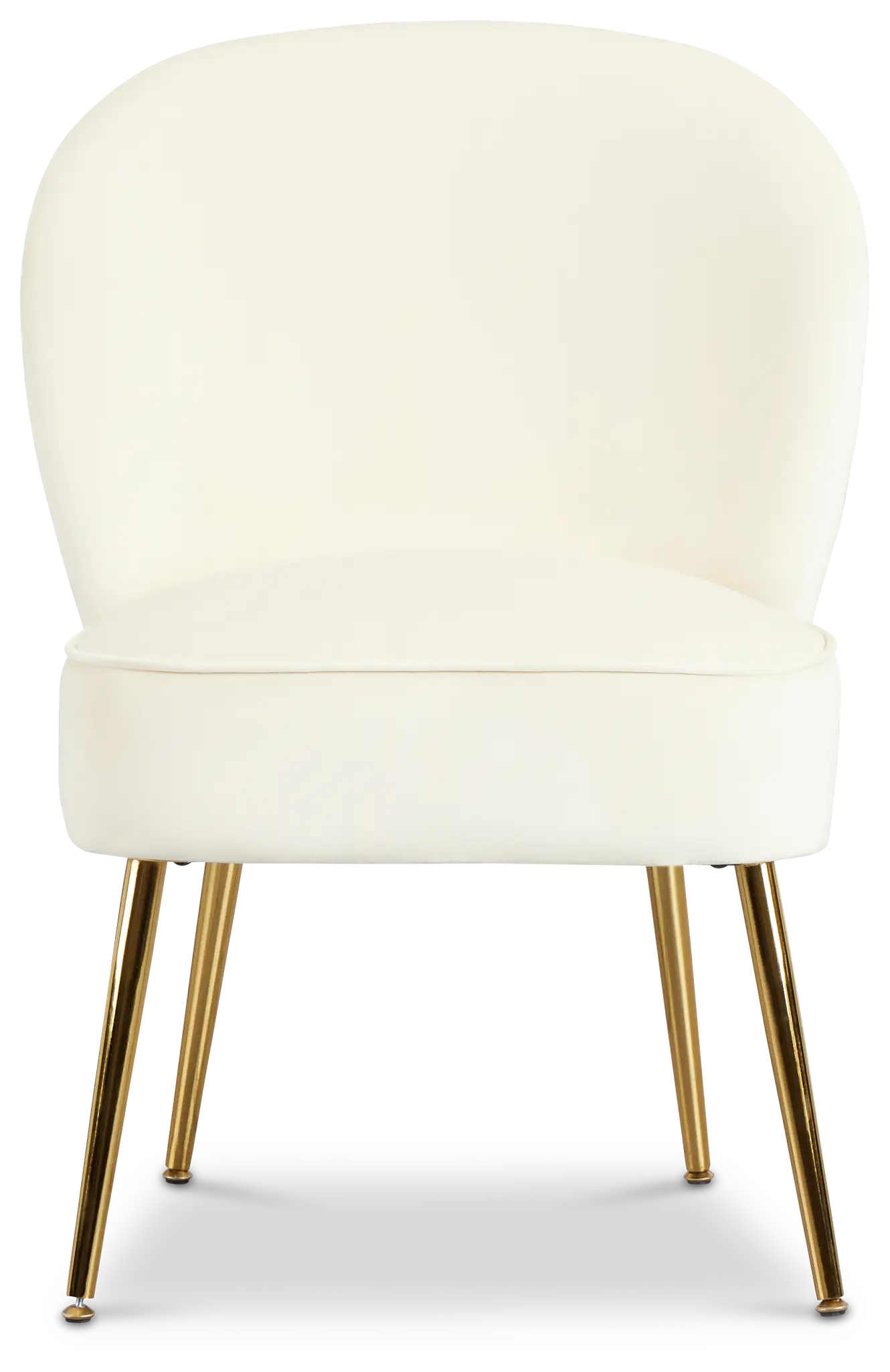 Tami White Velvet Accent Chair Tami White Velvet Accent Chair