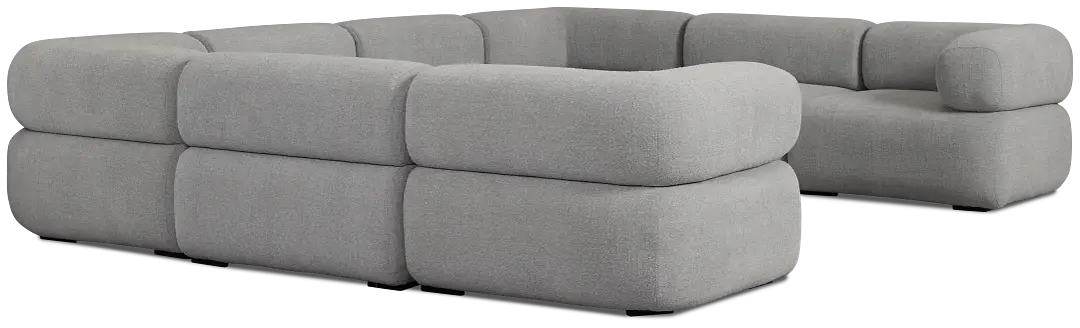 Celeste Light Gray Fabric 8-piece Modular Sectional Celeste Light Gray Fabric 8-piece Modular Sectional