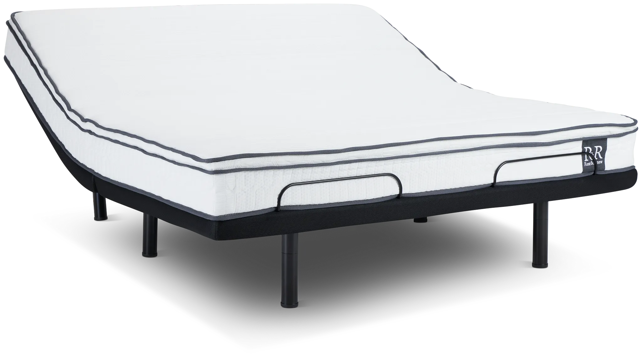 Rest & Renew By Zinus 8" Hybrid Elite Adjustable Mattress Set