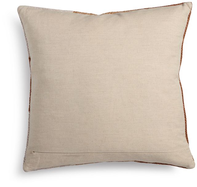Kasila Brown 22" Square Accent Pillow