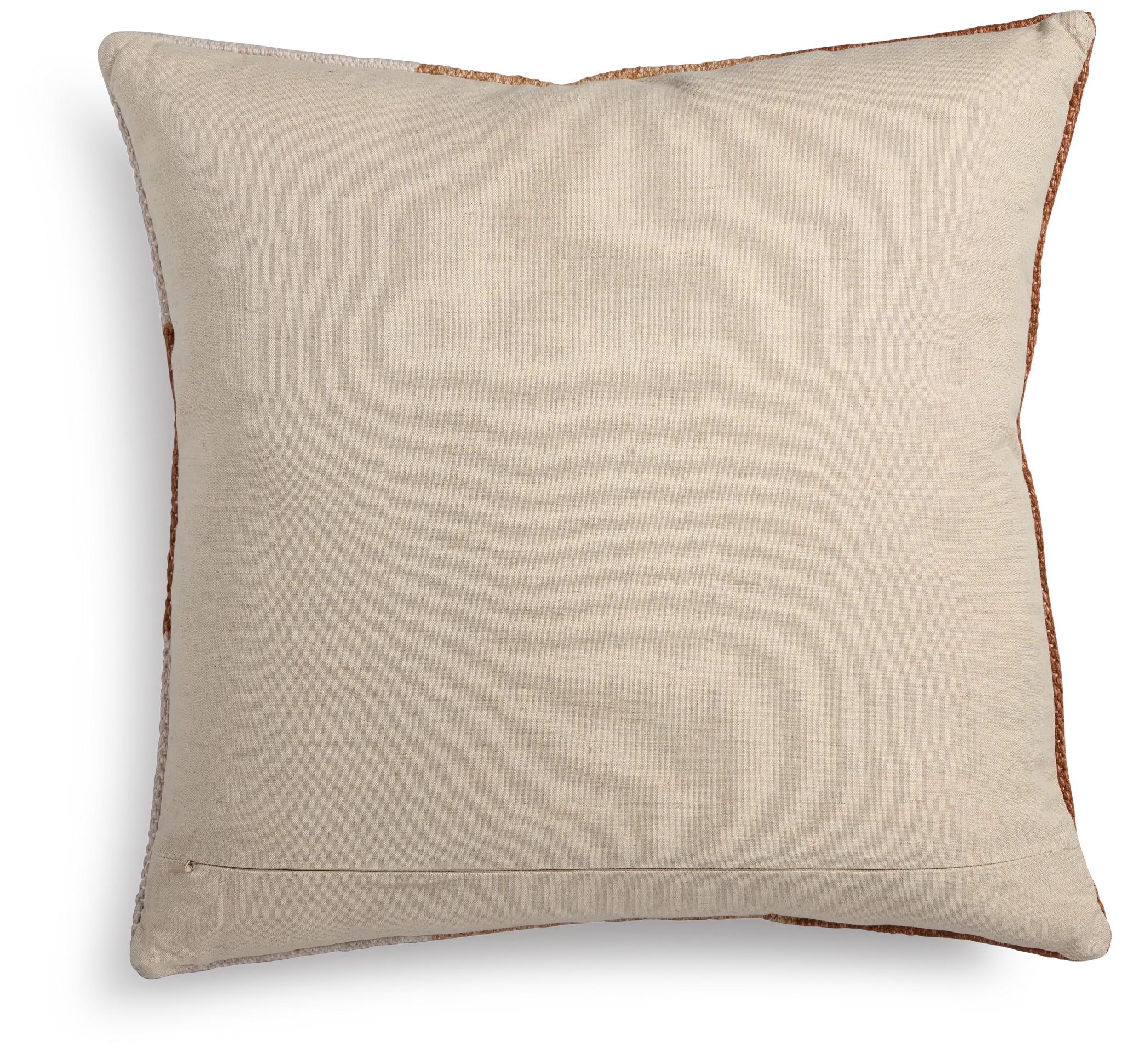 Kasila Brown 22" Square Accent Pillow