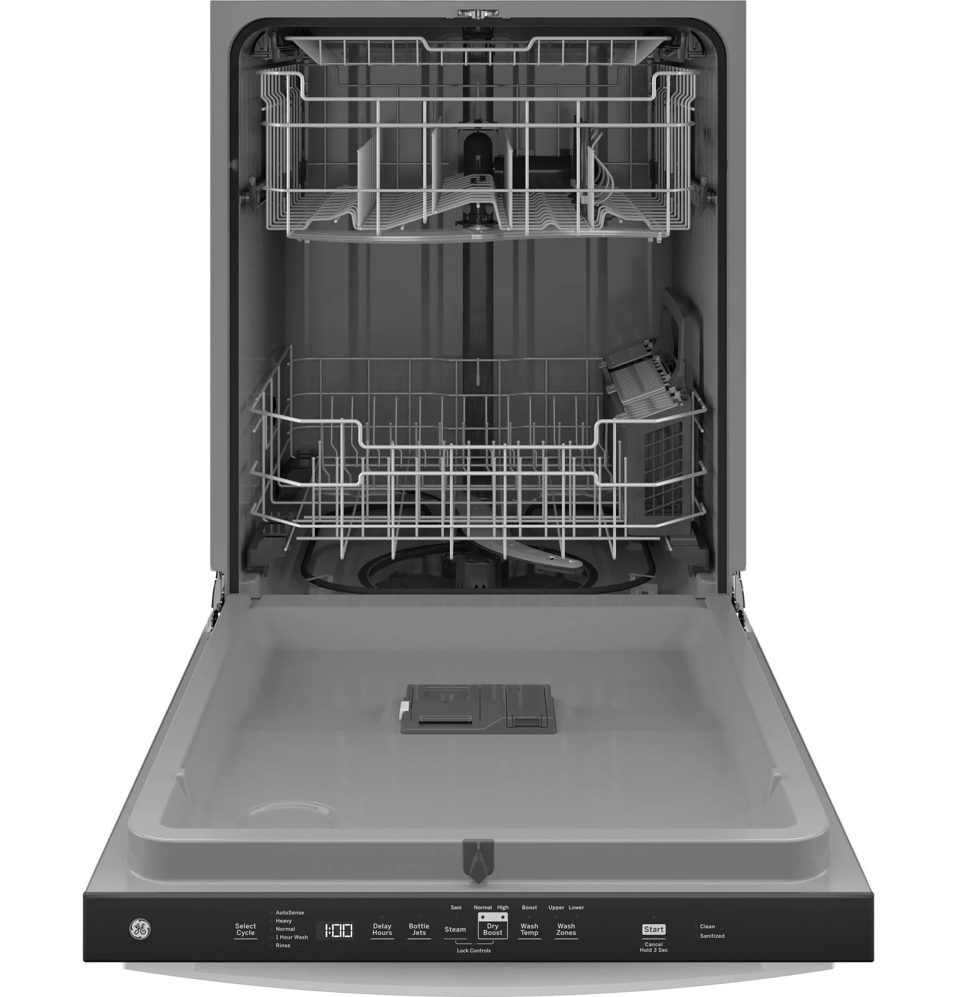 Ge 630 Series White Built In Dishwasher