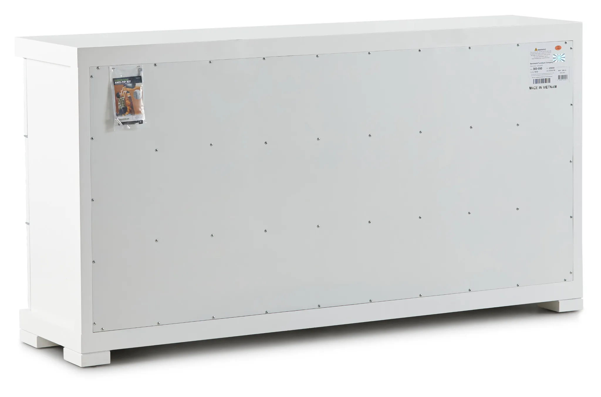 Ocean Drive White Dresser