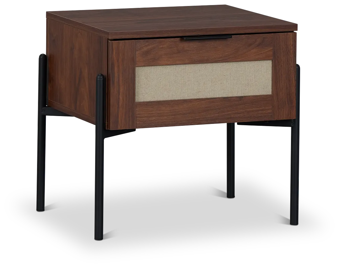 Walker Dark Tone 1-drawer End Table