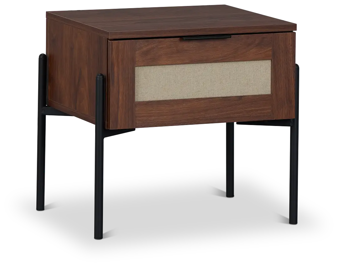 Walker Dark Tone 1-drawer End Table Walker Dark Tone 1-drawer End Table