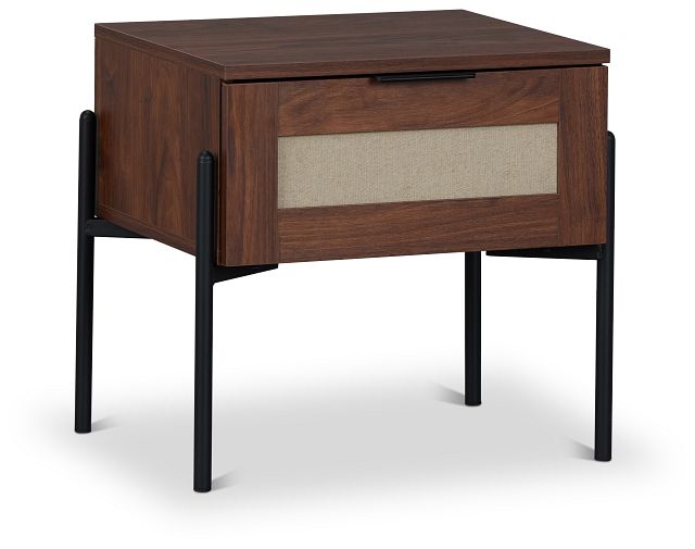 Walker Dark Tone 1-drawer End Table