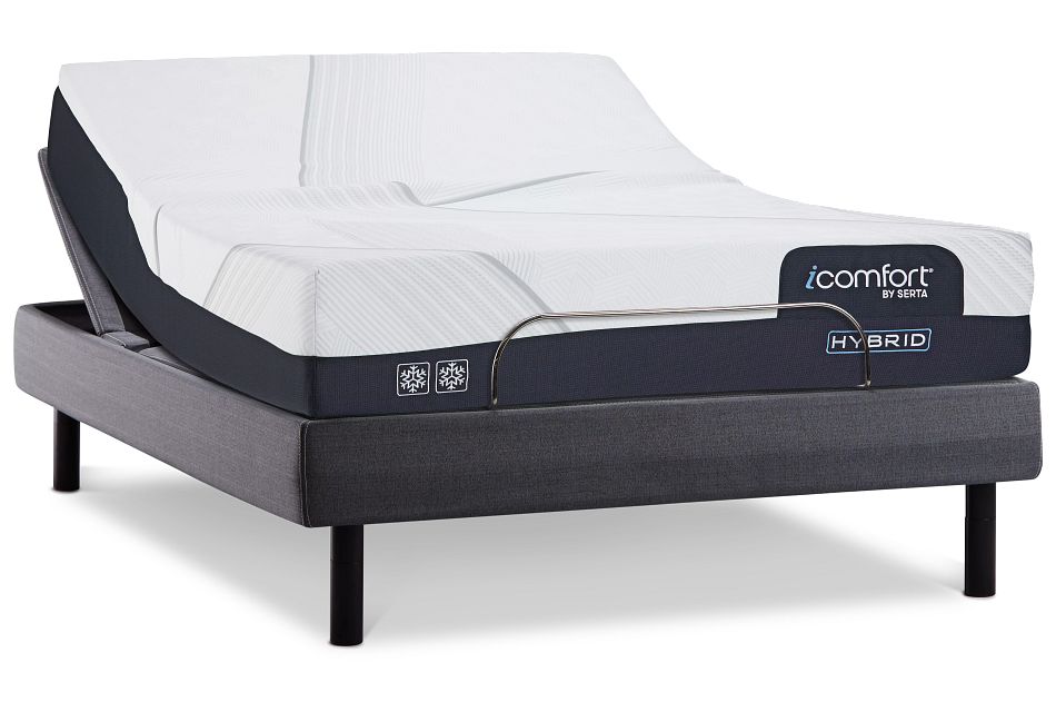 Serta Icomfort Cf2000 Firm Hybrid Mperfect4 Adjustable Mattress Set