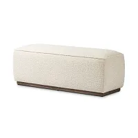 Banta Light Beige Uph Bench