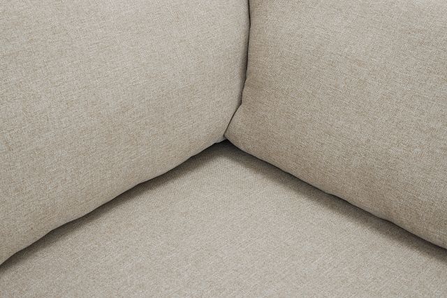Harper Khaki Fabric Small Right Arm Sectional (6)
