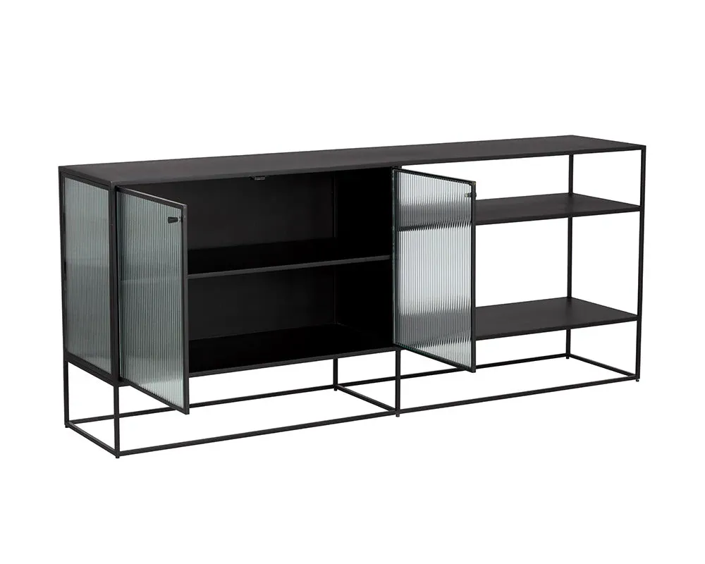 Micah Black Sideboard