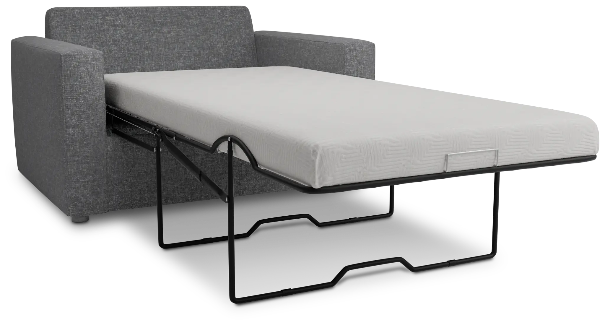 Siesta Delray Dark Gray Fabric Cooling Memory Foam Sleeper Siesta Delray Dark Gray Fabric Cooling Memory Foam Sleeper