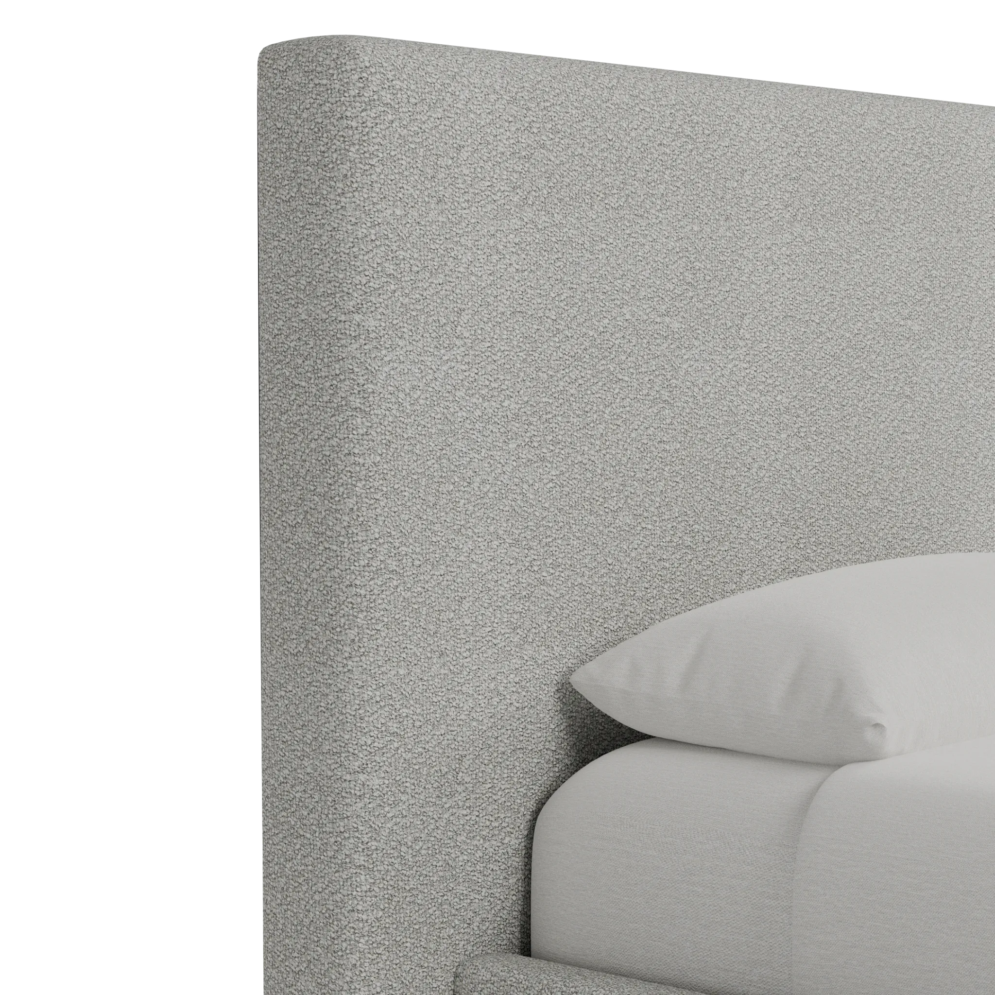 Grayton Sutton 54" Upholstered Platform Bed