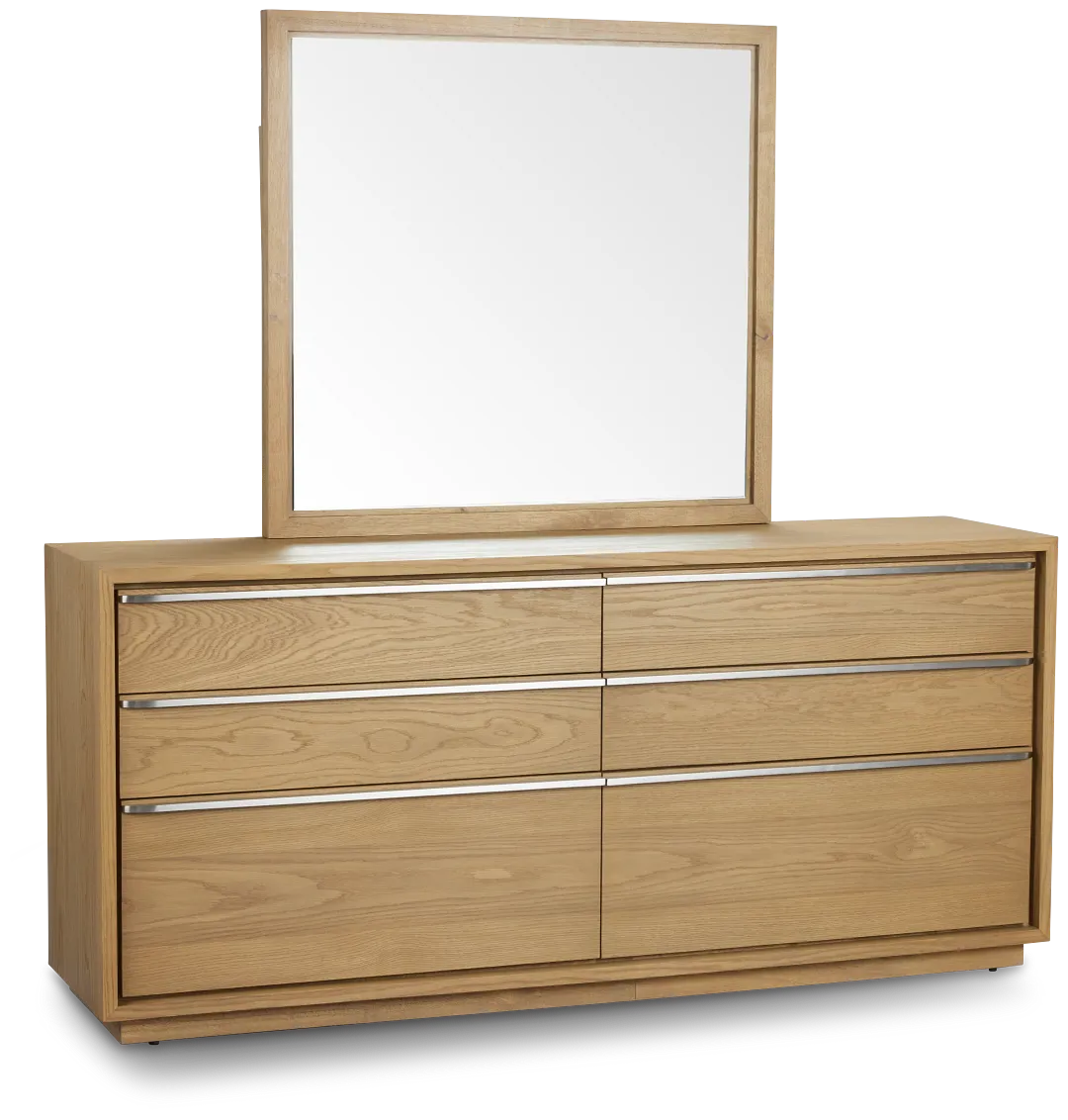 Haven Light Tone Dresser & Mirror