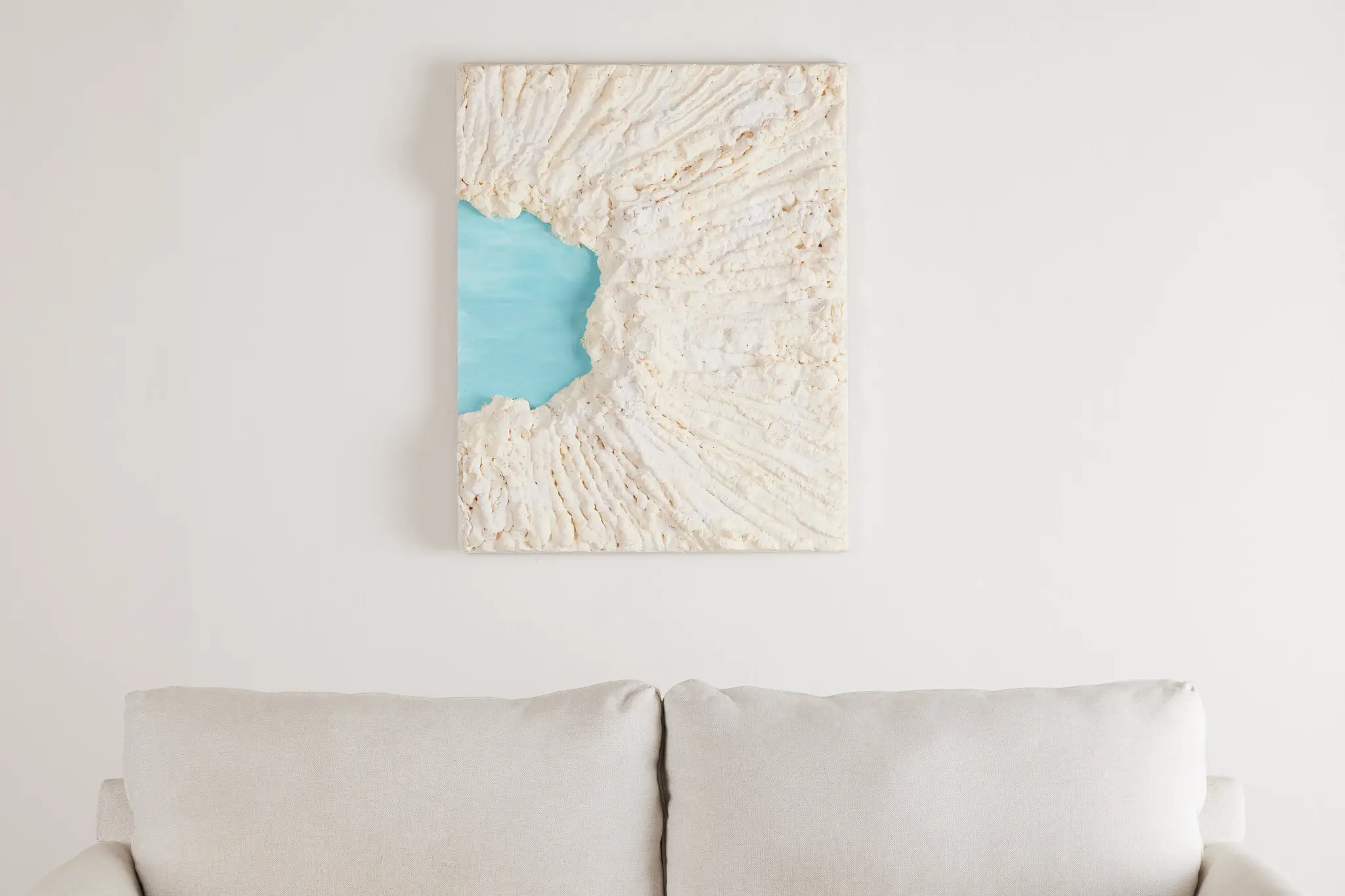 Opal White Canvas Wall Art Opal White Canvas Wall Art