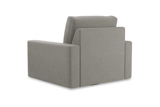 Edgewater Elite Gray Swivel Chair