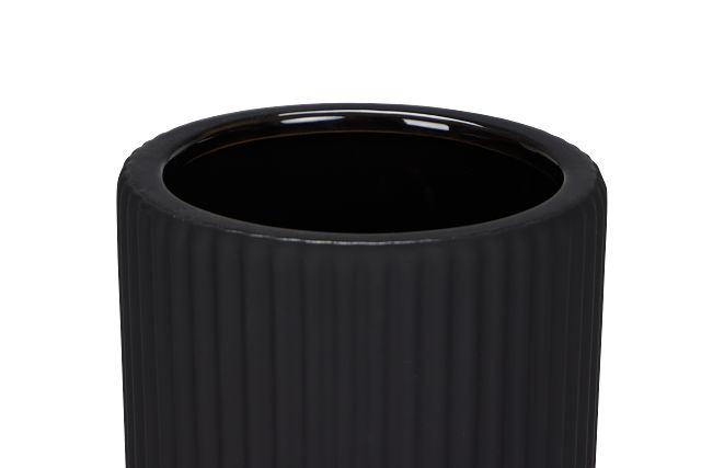 Rivi Black Small Vase