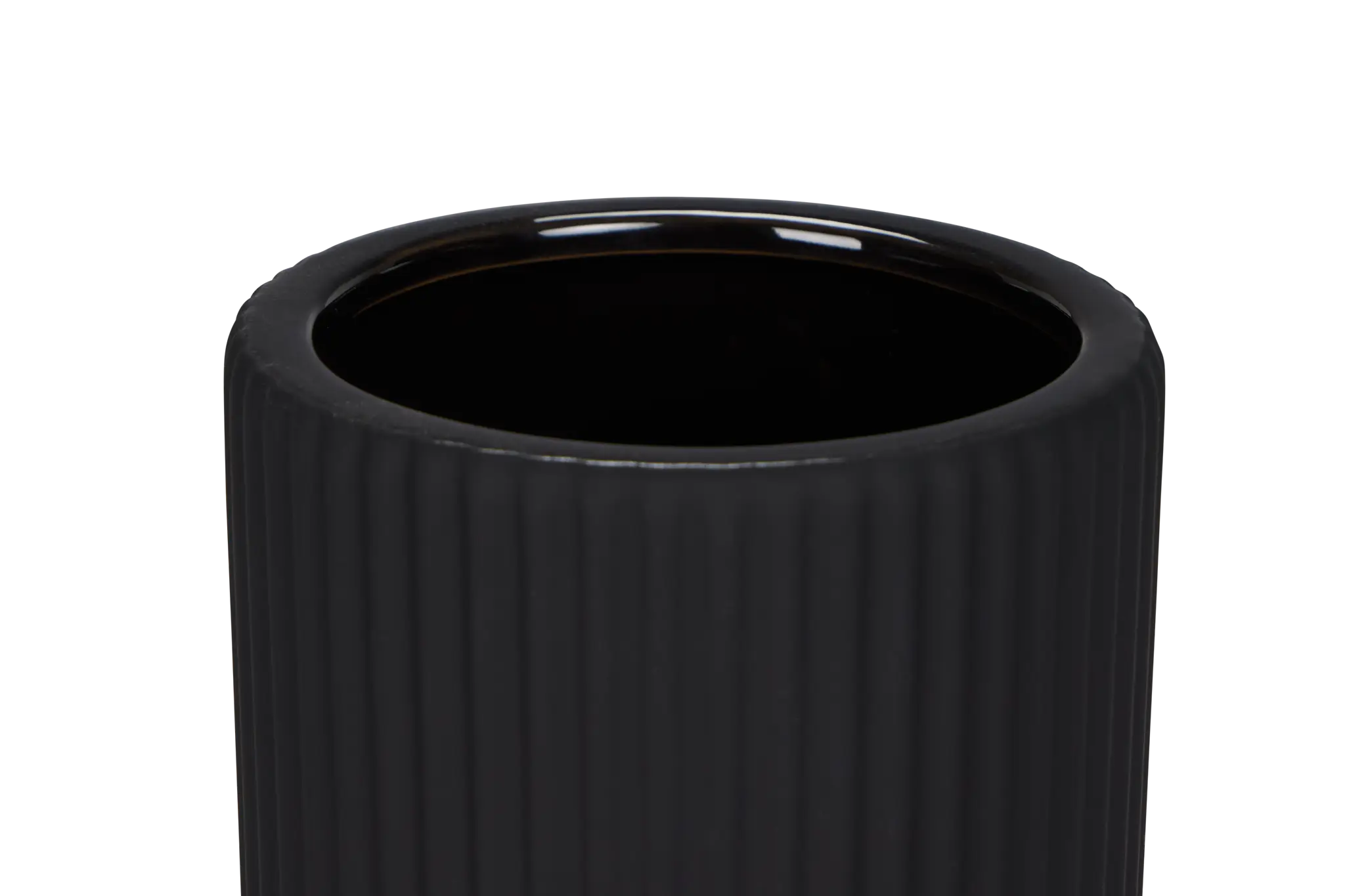 Rivi Black Small Vase Rivi Black Small Vase