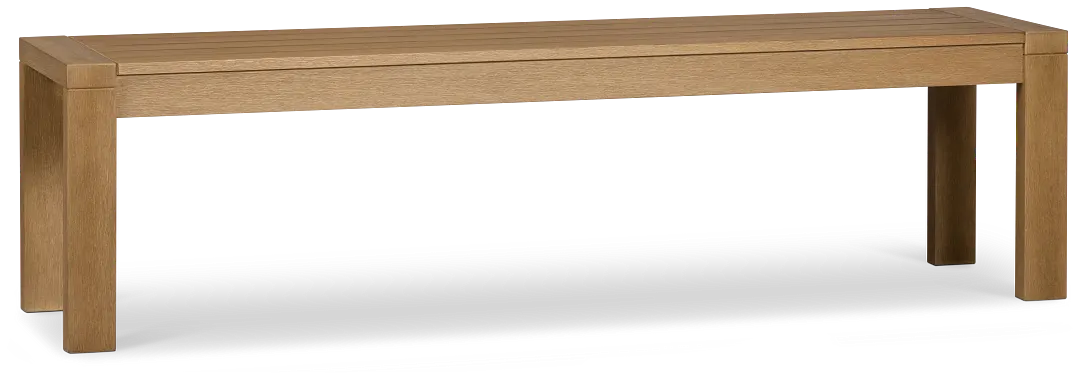 Montecito Mid Tone Dining Bench