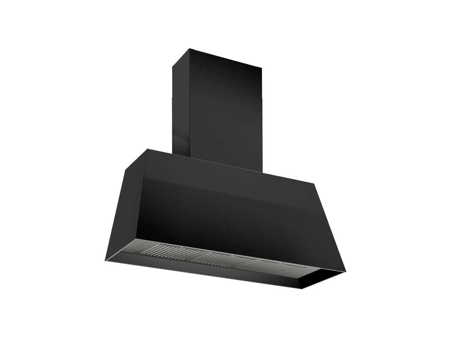Bertazzoni 36 Series Black 36" Wall Mount Canopy Hood