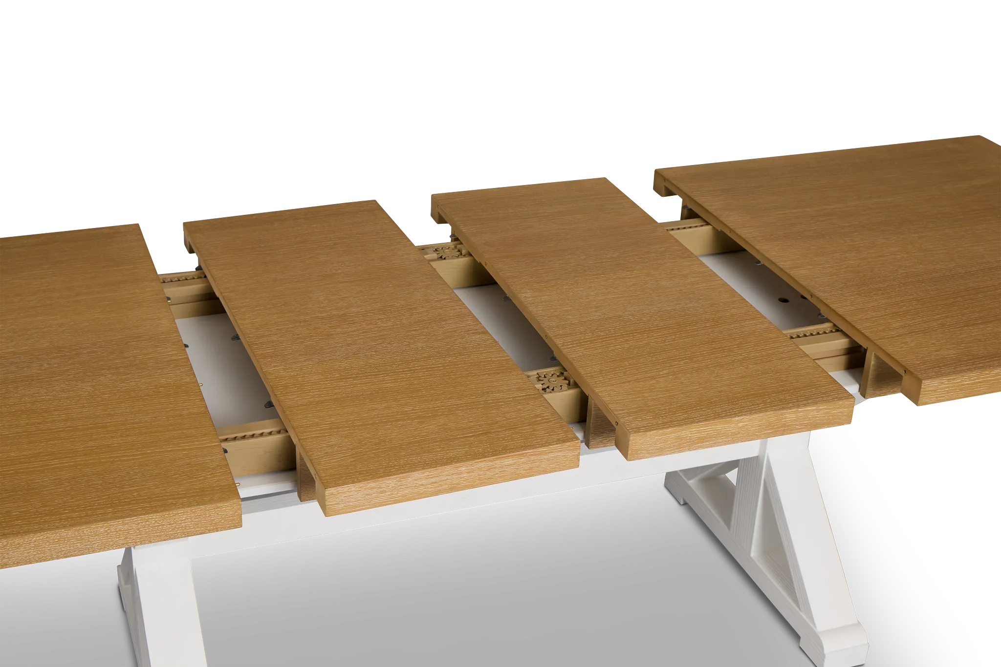 Nantucket Two-tone Pine Rectangular Table