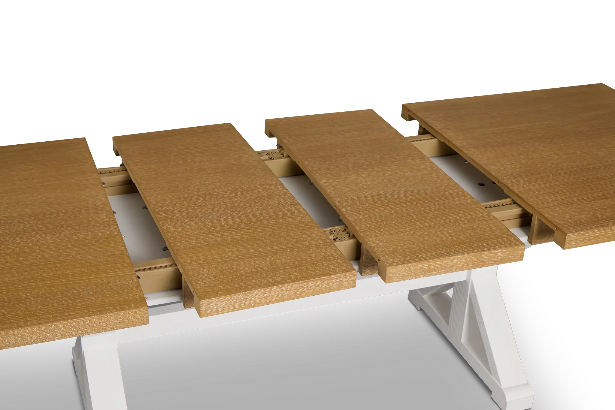 Nantucket Two-tone Pine Rectangular Table Nantucket Two-tone Pine Rectangular Table