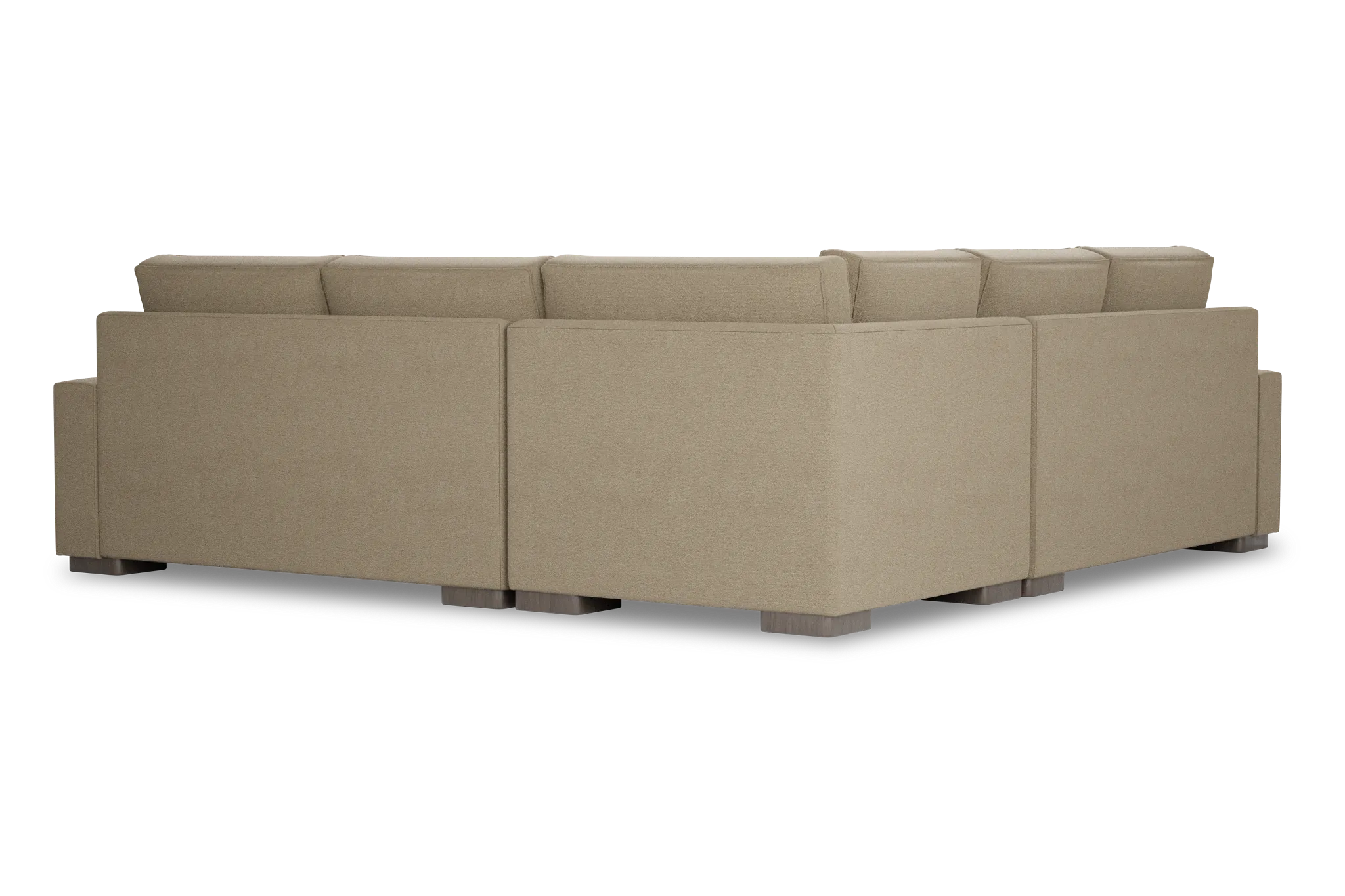 Edgewater Elite Taupe Small Two-arm Sectional