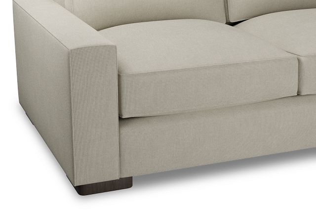 Edgewater Suave Beige Medium Two-arm Sectional