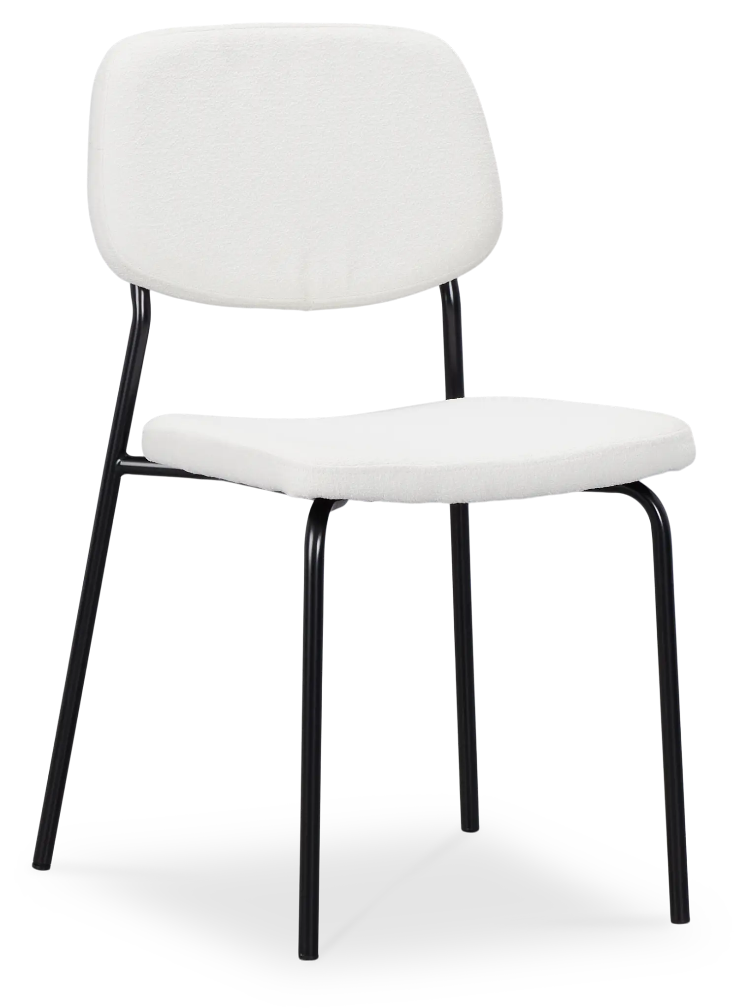 Andover White Upholstered Side Chair Andover White Upholstered Side Chair