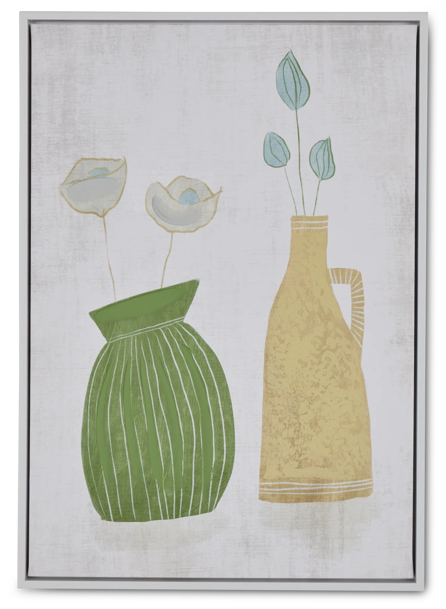 Melena Green Framed Wall Art