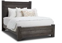 Salt Lake Dark Tone Poster Bed