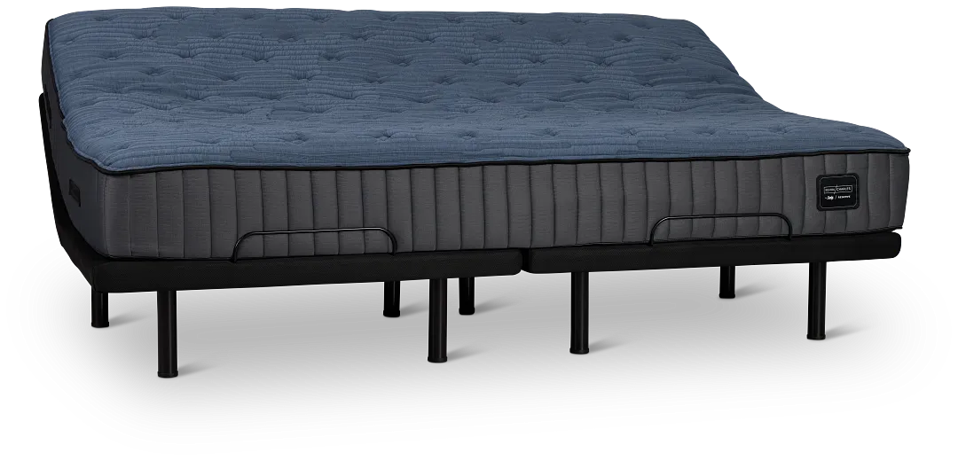 Kevin Charles By Sealy Reserve Lux Plush Plus Adjustable Mattress Set