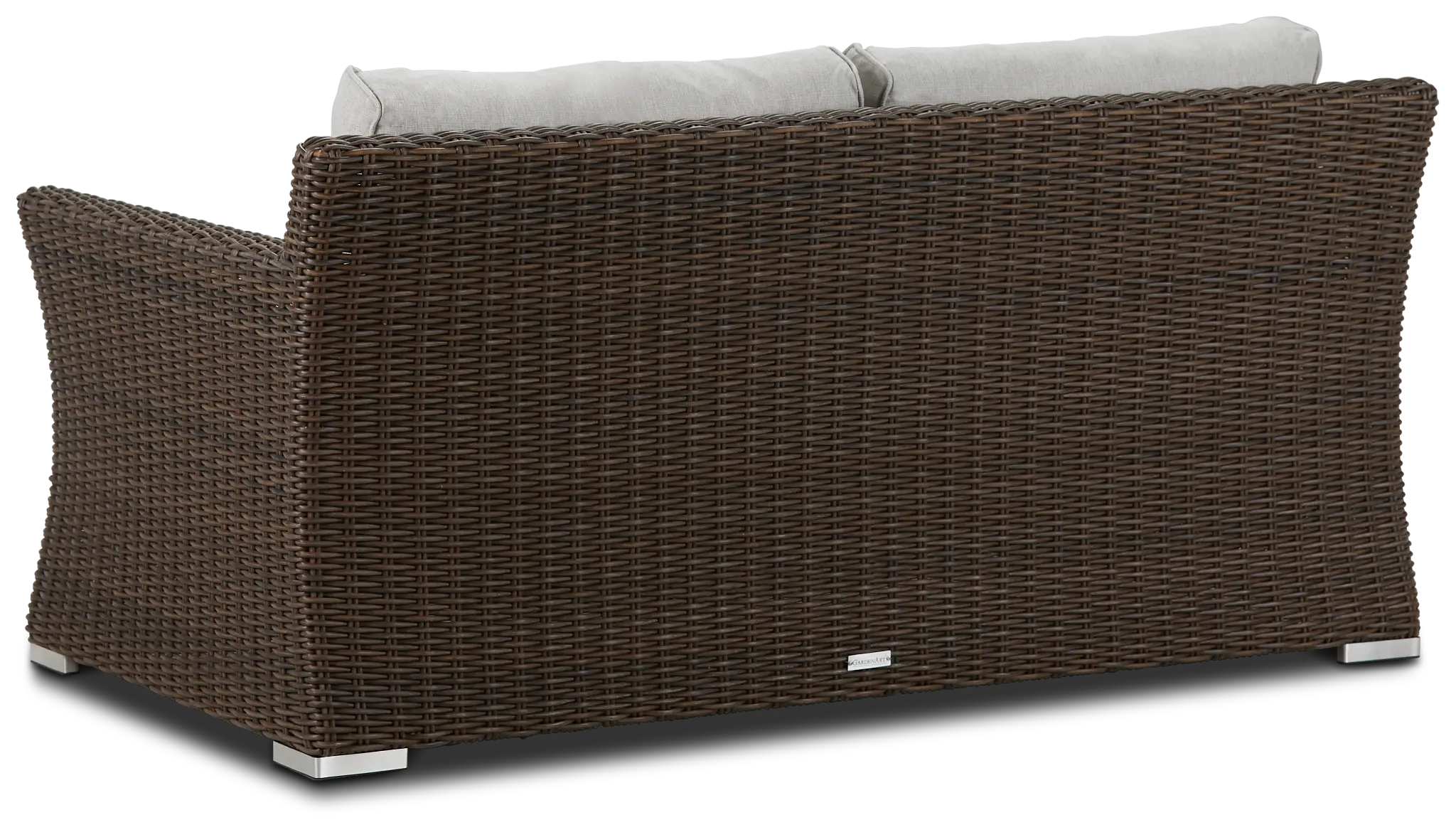 Southport Gray Woven Loveseat Southport Gray Woven Loveseat