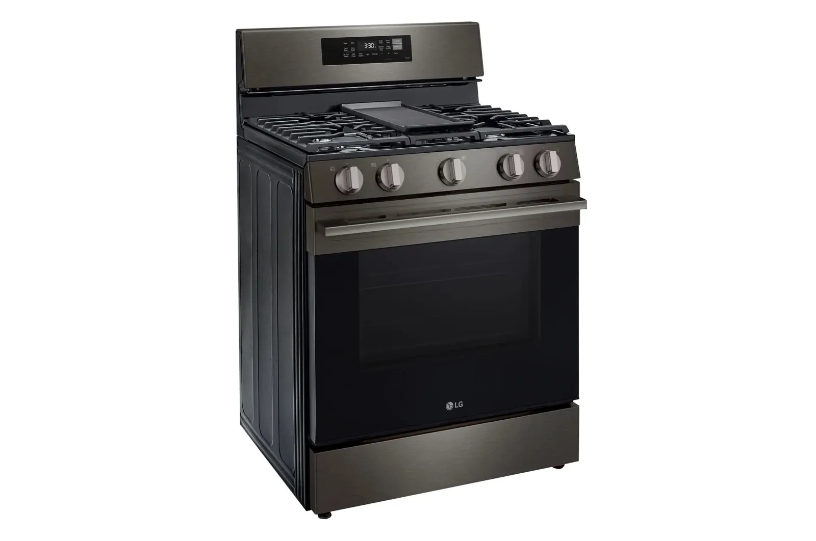 Lg 6323 Series Black Gas Range