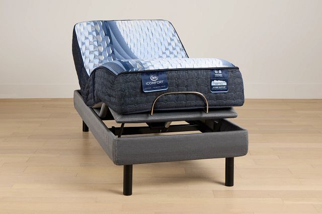 Serta Icomfort Elana Firm Motion Perfect 4 Adjustable Base Set