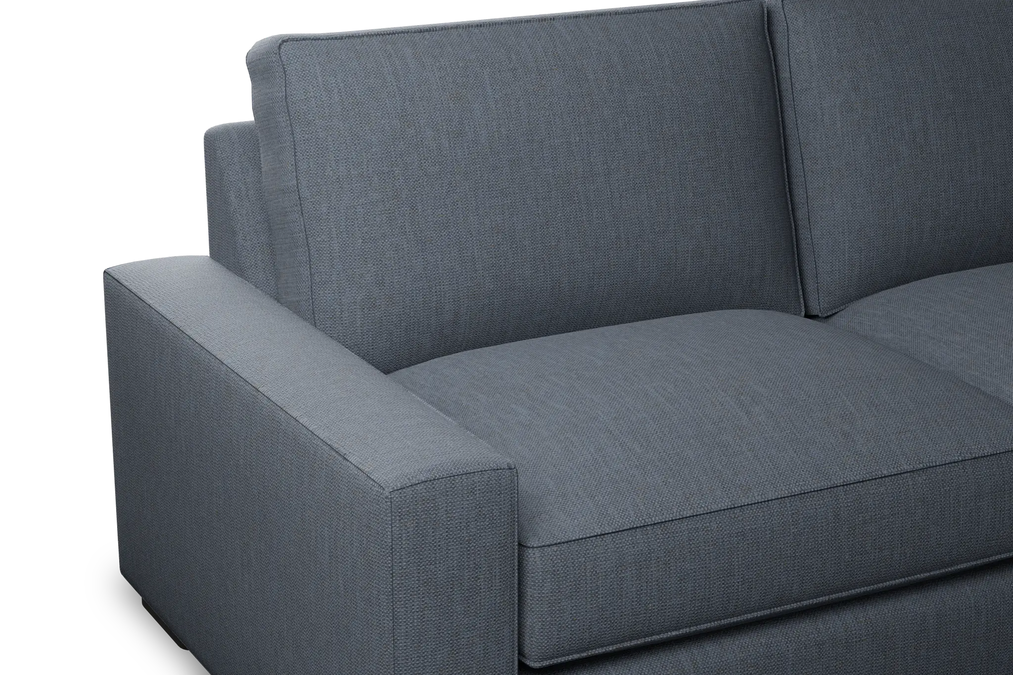 Edgewater Victory Dark Blue 84" Sofa W/ 2 Cushions Edgewater Victory Dark Blue 84" Sofa W/ 2 Cushions