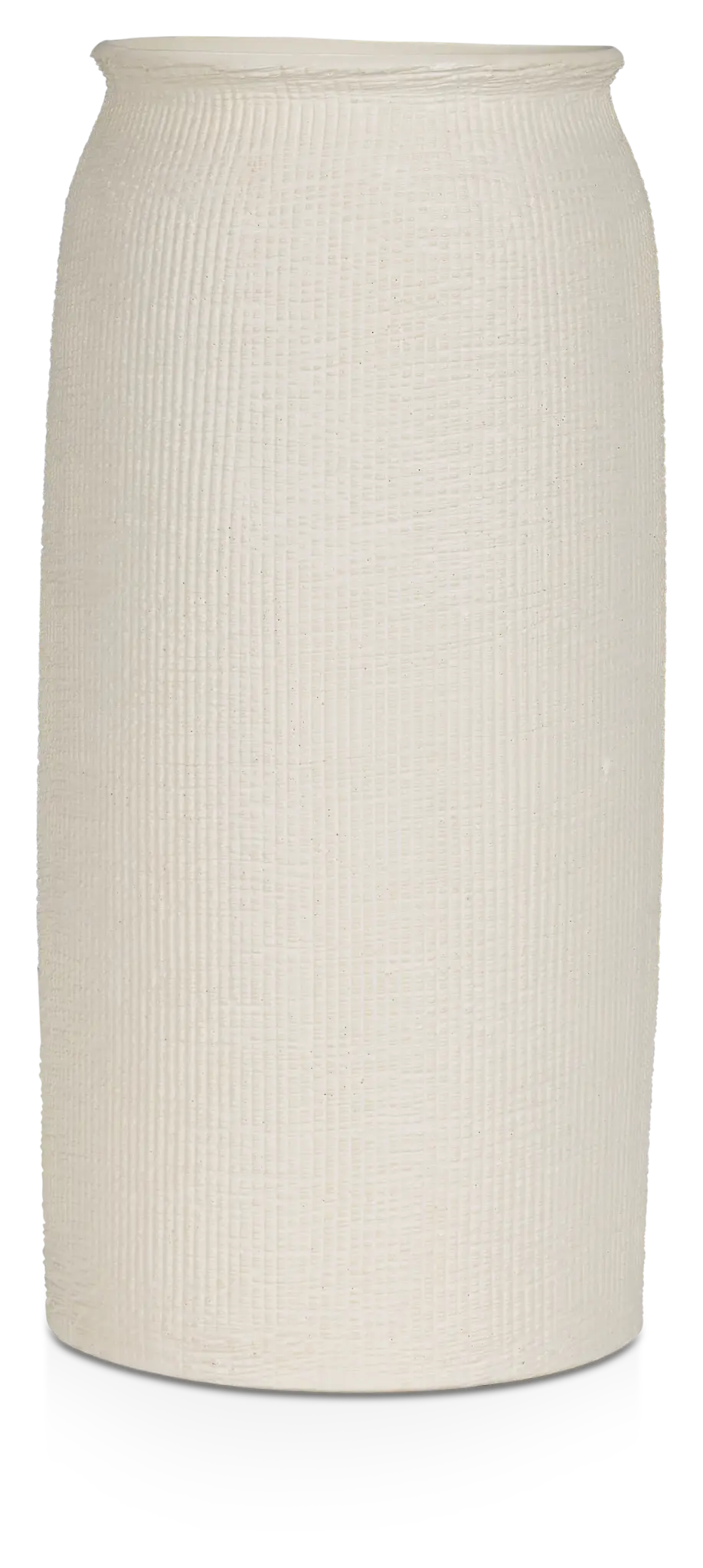 Cari White Medium Vase Cari White Medium Vase