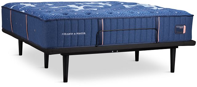 Stearns & Foster Lux Estate Medium Ease Adjustable Mattress Set