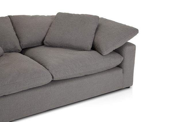 Nixon Light Gray Fabric Sofa