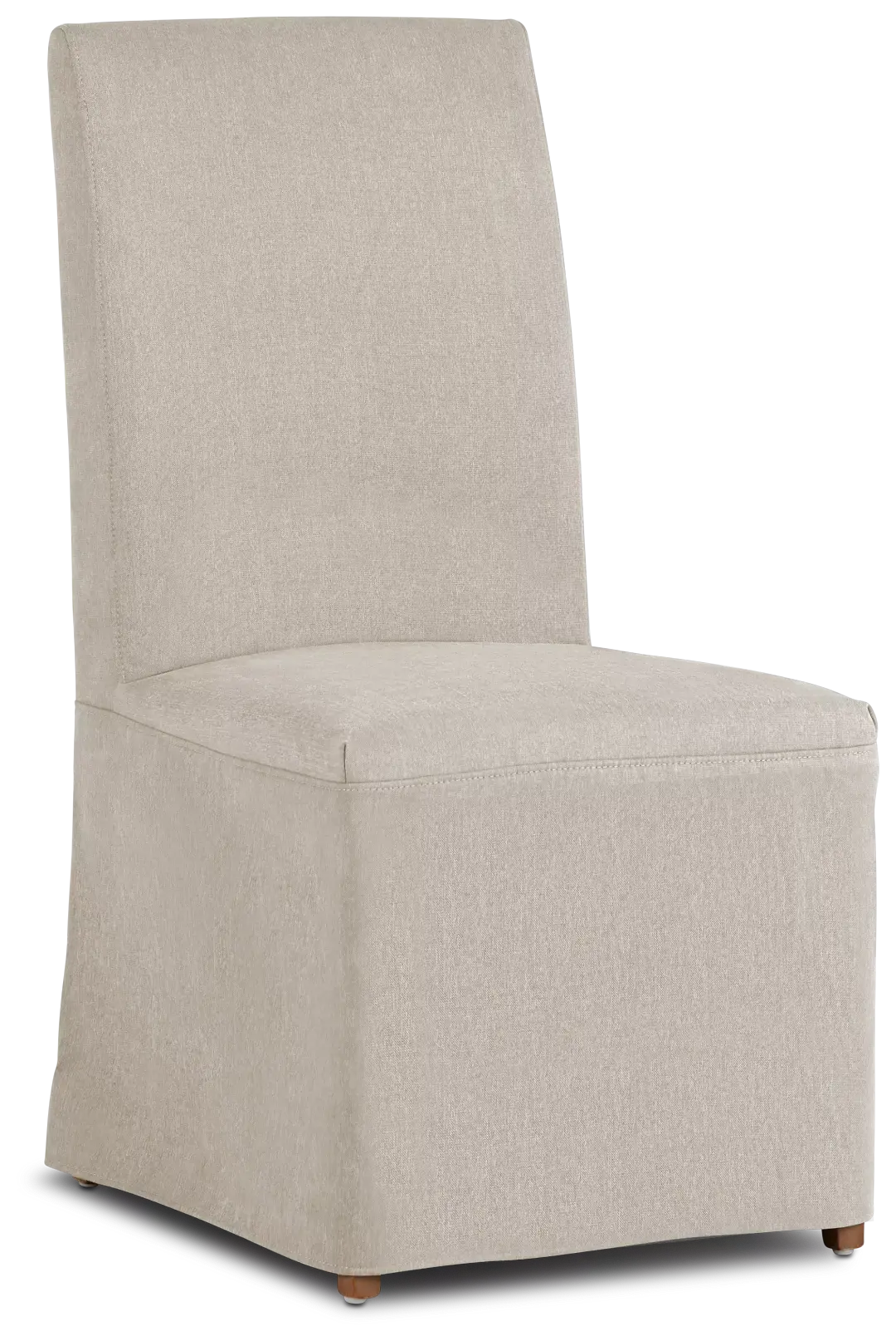 Harbor Light Beige Long Slipcover Chair With Light Tone Leg Harbor Light Beige Long Slipcover Chair With Light Tone Leg