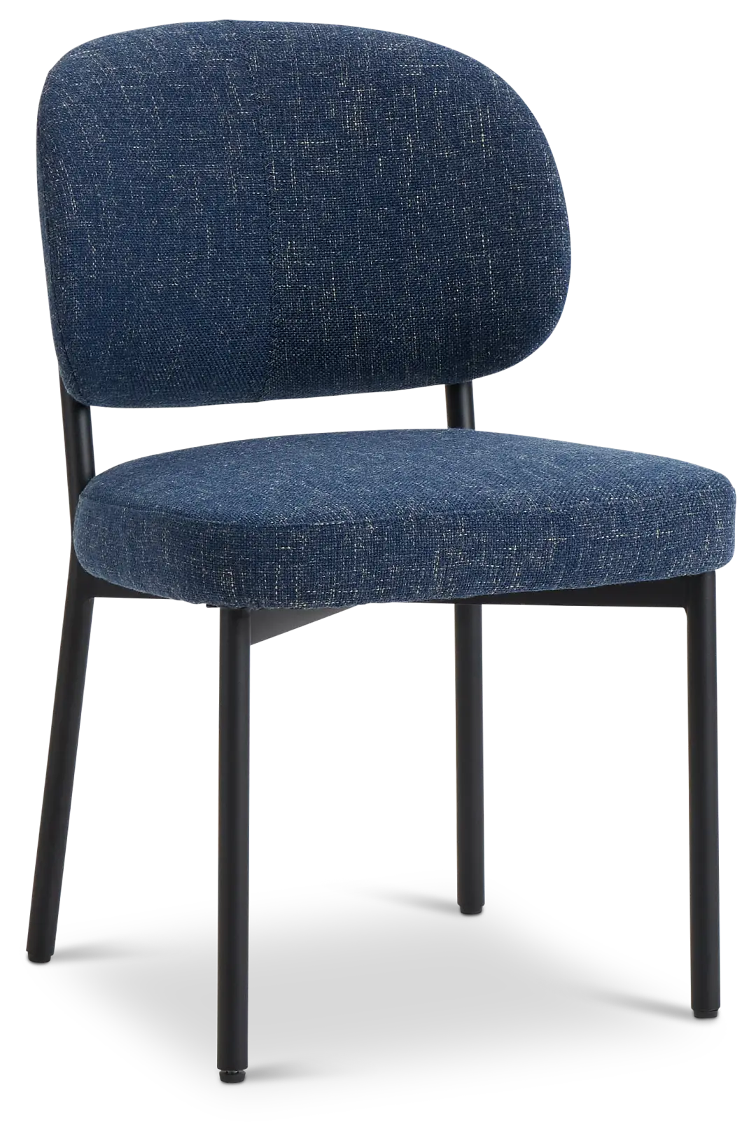 Chicago Dark Blue Upholstered Side Chair Chicago Dark Blue Upholstered Side Chair