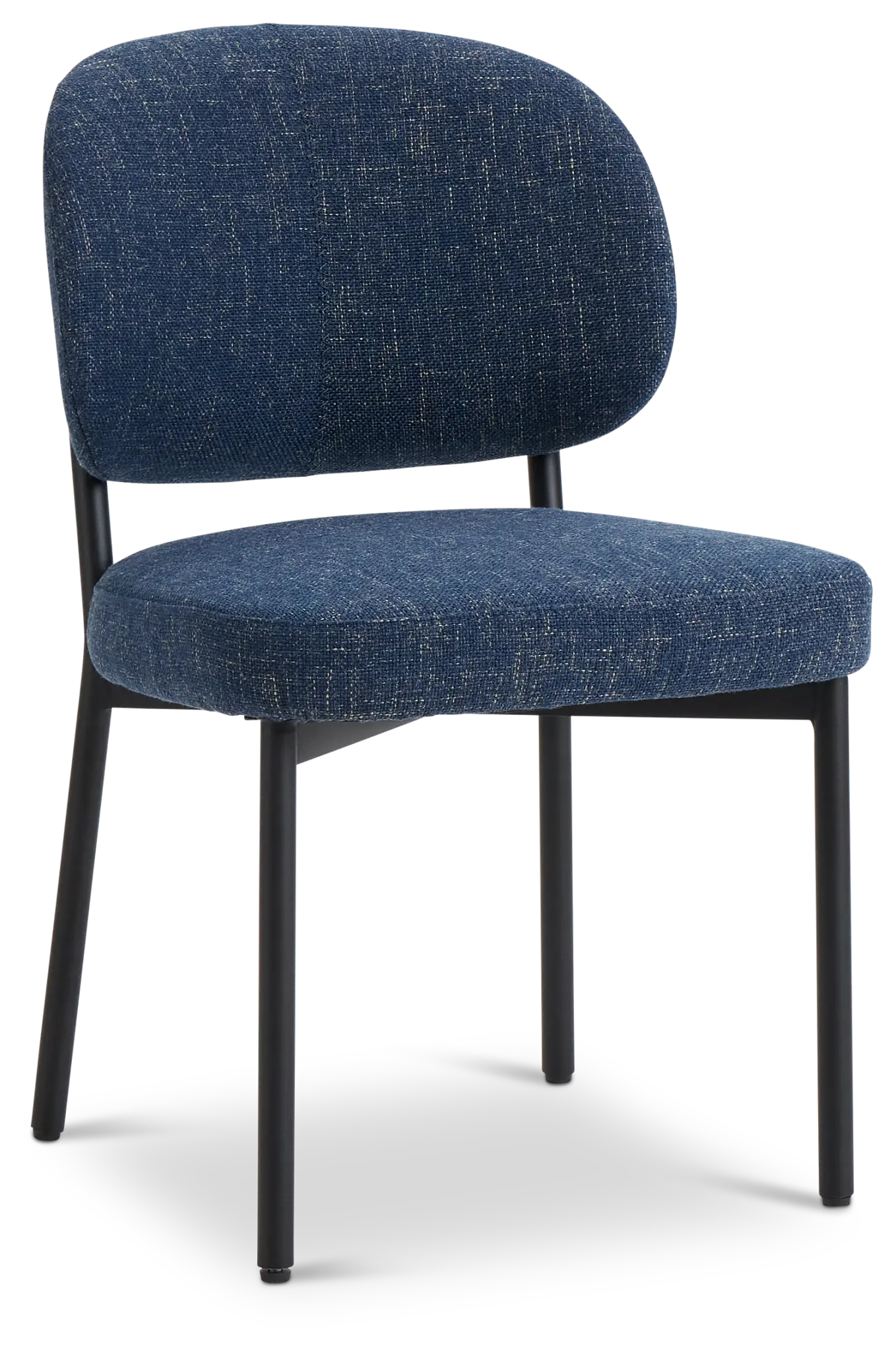 Chicago Dark Blue Upholstered Side Chair Chicago Dark Blue Upholstered Side Chair